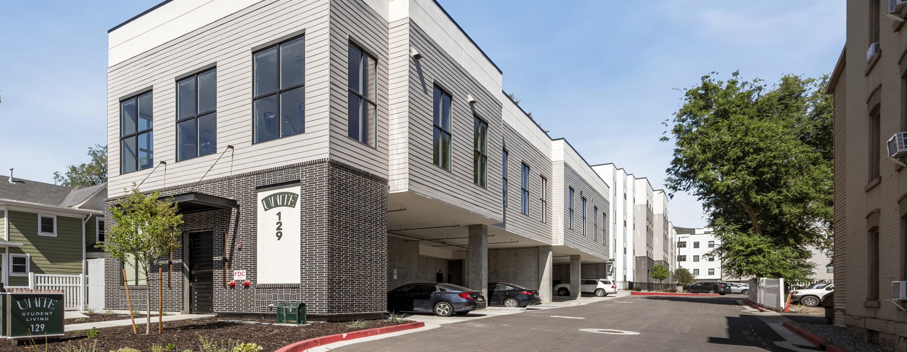 a student housing building
